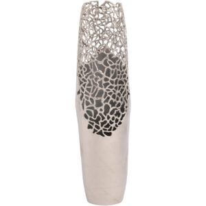 Silver Coral Vase - Image 3