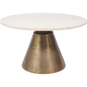 Isabella Cream Stone Coffee Table - Image 6