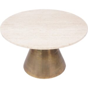 Isabella Cream Stone Coffee Table - Image 4