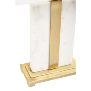 Elisa Marble And Brushed Gold Lamp - Image 8