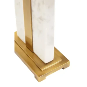 Elisa Marble And Brushed Gold Lamp - Image 4