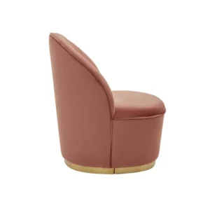 Luxe Gold Base Accent Chair - Image 5