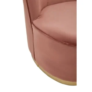 Luxe Gold Base Accent Chair - Image 7