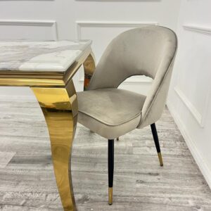 Nero Velvet Dining Chair - Image 8