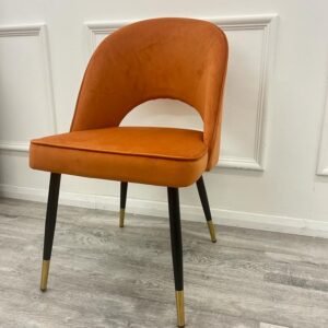 Nero Velvet Dining Chair - Image 13