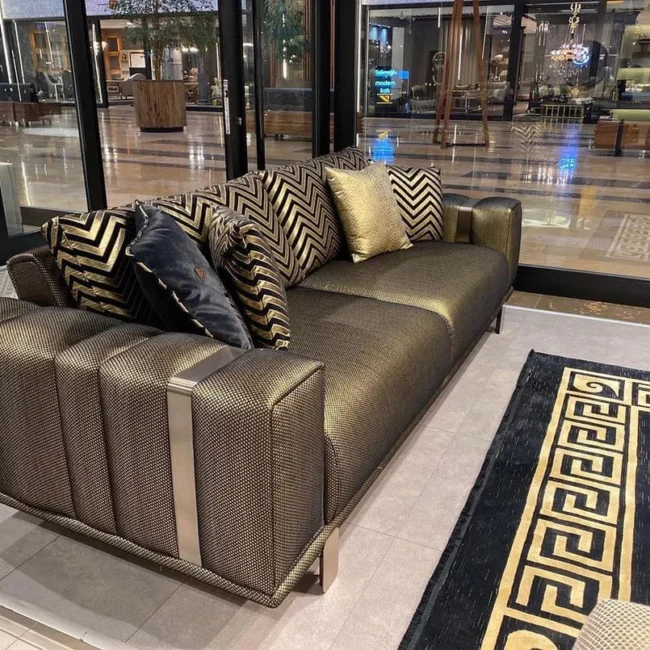 luxury bronze sofa bed