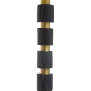 Edre Brass And Black Marble Lamp - Image 3