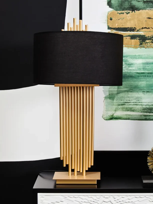 Astra Noir Table Lamp