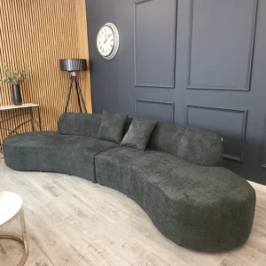 Bellino Boucle Curve Sofa - Image 21