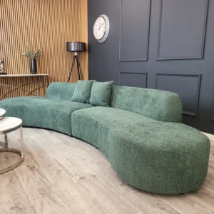 Bellino Boucle Curve Sofa - Image 19