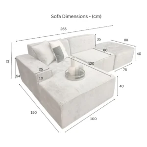 Chicago Modular Corner Sofa - Image 31