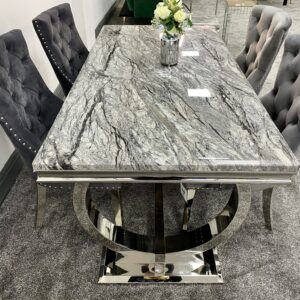 ariana marble dining table