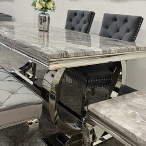 ariana marble dining table