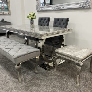 ariana marble dining table