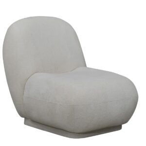 teddy boucle armchair