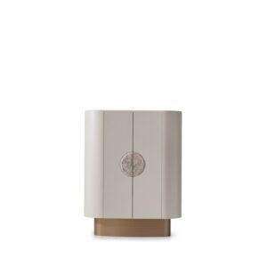 Luna cream bar cabinet