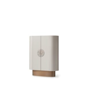 Luna cream bar cabinet