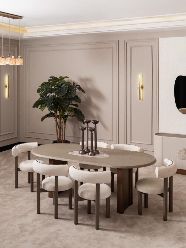 Luna luxury dining set