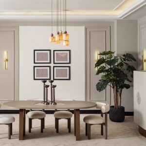 Luna luxury dining set