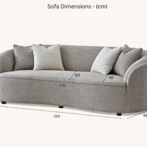 Cocoon Boucle Sofa - Image 8