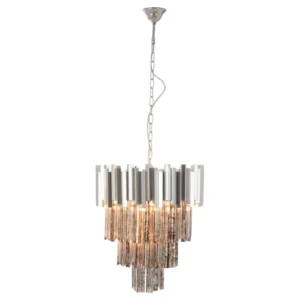 Nickel 4 Tier Chandelier - Image 8