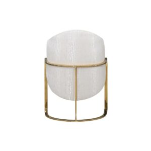 cream and gold luxury dining chair by luxura home perfectly matches the como luxury dining table