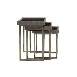 gold nesting tables