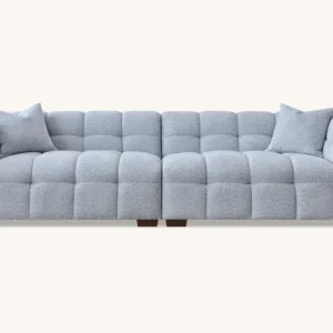 Liberty Bubble Sofa In Grey Boucle - Image 11