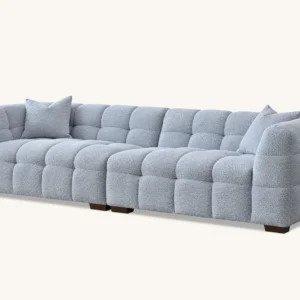 Liberty Bubble Sofa In Grey Boucle - Image 13