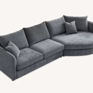 grey corner chaise sofa