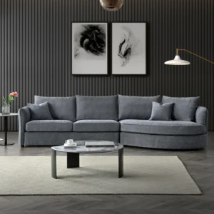 grey corner chaise sofa
