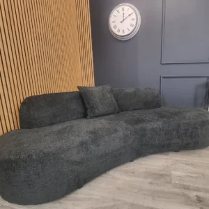 black curve sofa