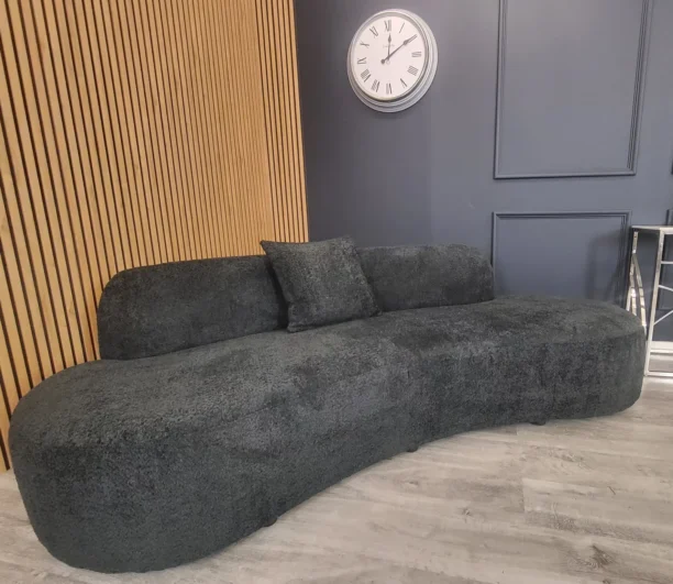 black curve sofa