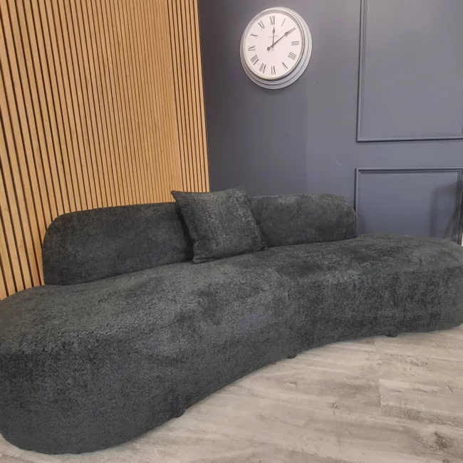 black curve sofa