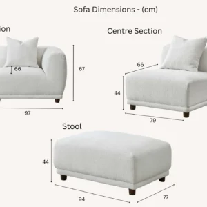 Loretta Modular Corner Sofa - Image 9