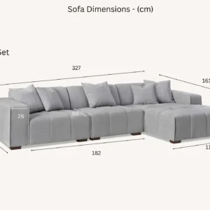 Leo Modular Corner Sofa - Image 9