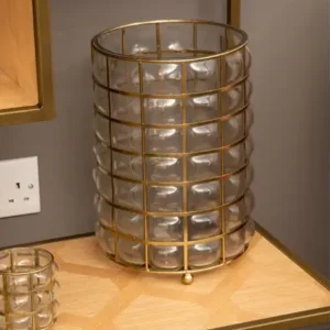 Champagne Gold Candle Holder - Image 3