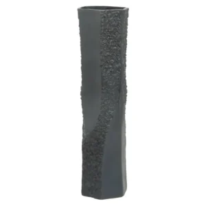 Palermo Grey Textured Vase - Image 4