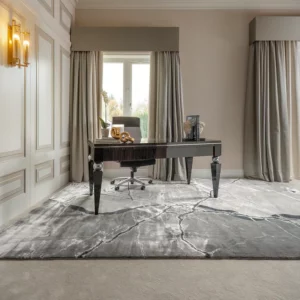 grey rug marble effect living room