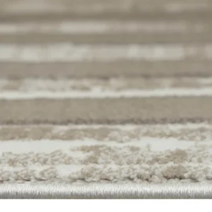 Elite Border Rug In Cream & Brown - Image 9