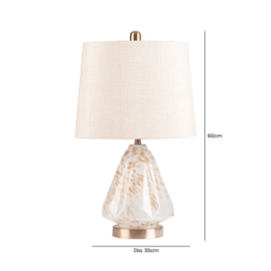 Bronze Speckled Table Lamp