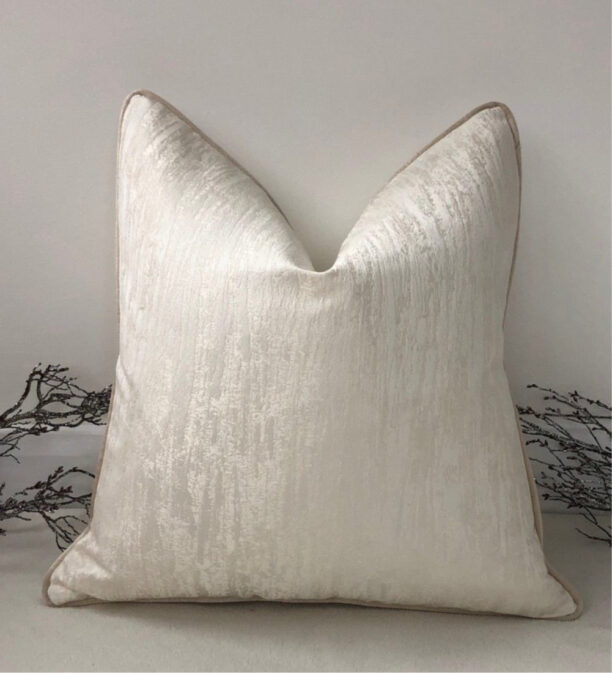 The Ivory Carmela Cushion