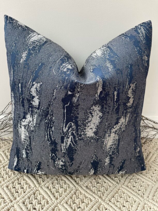 The Navy Zanello Cushion