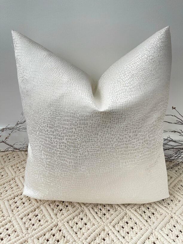 The Ivory Whisper Cushion