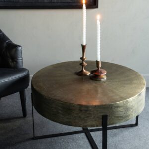 Santa Monica Brass Coffee Table - Image 2