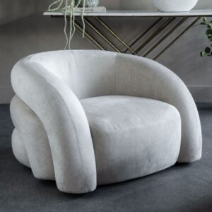Alba Cream Snug Chair - Image 2