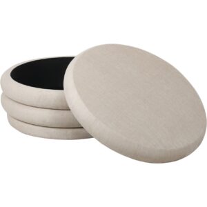 Alba Storage Ottoman Cream - Image 5