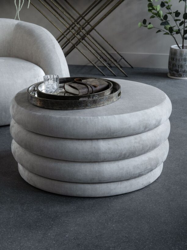 Alba Storage Ottoman Cream