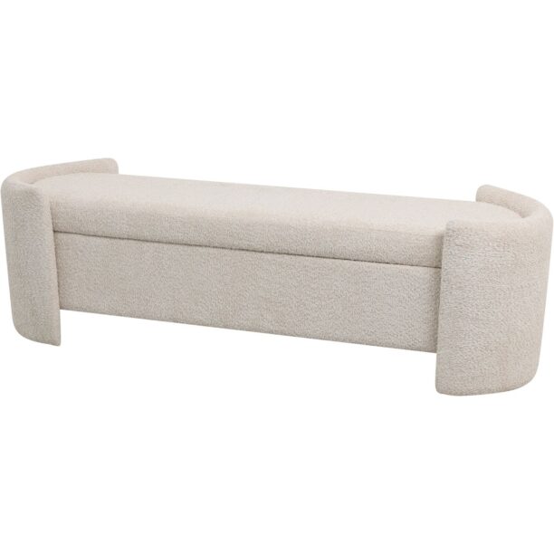 Alba Storage Bench Cream Boucle