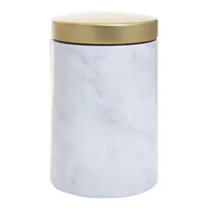 White Marble Kitchen Storage Set - Image 5